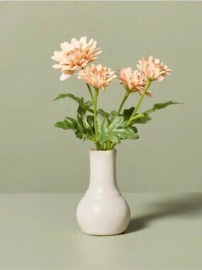 8" Faux Micro Mini Daisy Arrangement Orange - Hearth & Hand Magnolia, Target